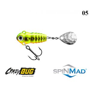 SPINMAD Tail spinner CRAZY BUG 6g