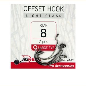 JIGHEAD OFSETINIAI LIGHT CLASS KABLIUKAI DIDELE AUSELE AT-21