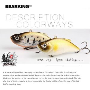 BEARKING VIBAS V75 Dongfen S - 75mm 15g