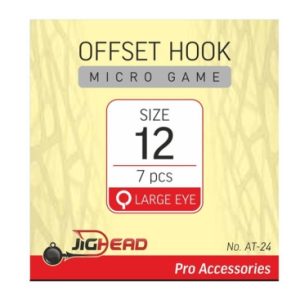 JIGHEAD OFSETINIAI MICRO GAME KABLIUKAI DIDELE AUSELE AT-24