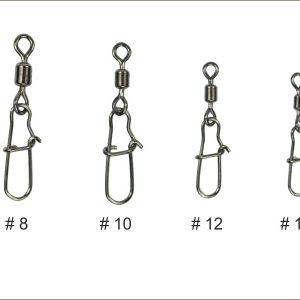 JIGHEAD greito užsegimo spynelės Rolling swivel with hanging snap