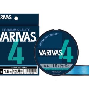 VARIVAS pintas valas X4 PE WTBlue #0.6 (150 m)
