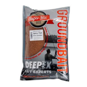 DEEPEX jaukas super mix method feeder SPICY FISH 1kg
