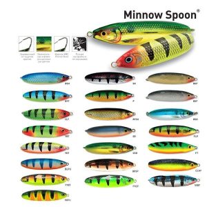 RAPALA žolinė blizgė Minnow Spoon 8cm 22g