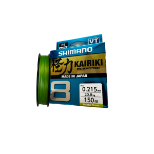 SHIMANO Pintas Valas Kairiki 8 150 m Mantis Green
