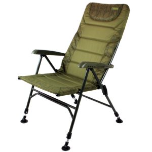 CARP ACADEMY kėdė Deluxxe Camo Fotel 55x45x75cm