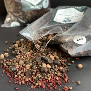 FISH FOOD Pelečių mišinys karpiams All Season Pellets Mix 2kg