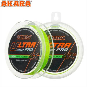 AKARA pintas valas Ultra light PRO 4X 150m Green
