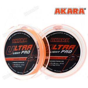 AKARA pintas valas Ultra light PRO 4X 150m Orange