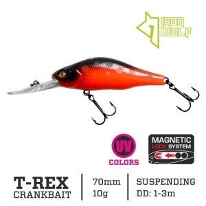 IRON WOLF vobleris T-REX UV 70mm