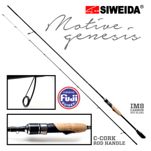 Siweida spiningas MOTIVE GENESIS 2.13m 1-5g