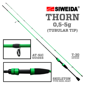 Siweida spiningas THORN 2.13m 0.5-5g